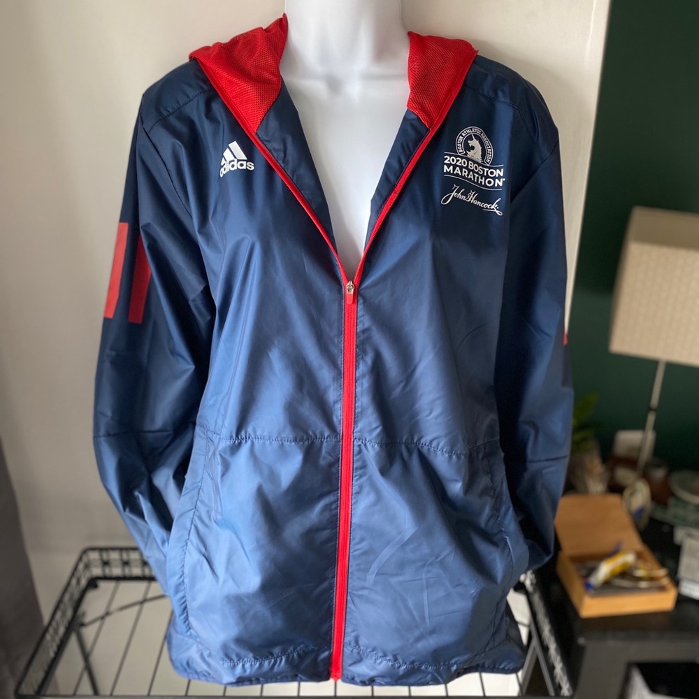 2020 Boston Marathon Adidas Windbreaker